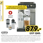 Kaffeevollautomat Eletta Explore Cold Brew Angebote von DeLonghi bei MEDIMAX Hilden für 879,00 €