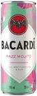 Rum & Cola oder Razz Mojito Angebote von Bacardi bei REWE Weinheim für 1,79 €