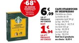 Cafe Starbucks - Nespresso en promo chez U Express Meudon à 1,94 €