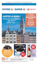 Prospectus Super U à Flins-sur-Seine, "GOÛTEZ LE NORD !", 24 pages, 01/09/2026 - 13/09/2026