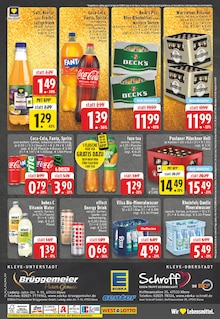 Cola im aktuellen E center Prospekt (Kleve) Cola im E center Prospekt "Aktuelle Angebote" mit 26 Seiten (Kleve)