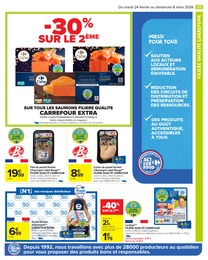 Prix et réduction Poulet Fermier dans le prospectus Carrefour Market en cours Offre Poulet Fermier dans le catalogue Carrefour Market du moment à la page 37