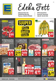 Aktueller EDEKA Prospekt (Leutesdorf, 28 Seiten zum blättern EDEKA Prospekt Aktuelle Angebote mit 28 Seiten