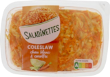 Coleslaw chou blanc & carottes - SALADINETTES en promo chez Lidl Coleslaw chou blanc & carottes - SALADINETTES dans le catalogue Lidl