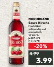Saure Kirsche Angebote von Nordbrand bei Kaufland Cottbus für 3,99 €