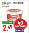 Fruchtjoghurt im Angebot bei Marktkauf in Hagen Fruchtjoghurt Angebote von WEIDEGLÜCK bei Marktkauf Hagen für 2,49 €