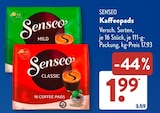 Kaffeepads von Senseo im aktuellen ALDI SÜD Prospekt für 1,99 €