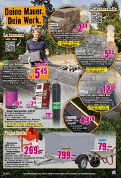 Betonmischer im Hornbach Prospekt in Pforzheim Aktueller Hornbach Prospekt mit Betonmischer, "Dir ist vieles Latte. Nur nicht Dein Garten.", Seite 4