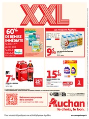 Promos Pampers dans le catalogue "XXL" de Auchan Hypermarché Pampers en promo dans le catalogue Auchan Hypermarché à la page 48