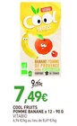 NaturéO Saint-Maximin - Promo Cool fruits pomme banane x 12 - 90 g Promo Cool fruits pomme banane x 12 - 90 g à 7,49 € dans le catalogue NaturéO à Saint-Maximin