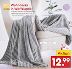 Wohndecke in Waffeloptik Angebote von DEKOR bei Netto Marken-Discount Bergkamen für 12,99 €