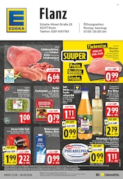 EDEKA Prospekt für Essen mit 28 Seiten EDEKA Prospekt für Essen: "Aktuelle Angebote", 28 Seiten, 21.09.2026 - 26.09.2026
