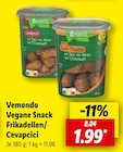 Vegane Snack Frikadellen/Cevapcici Angebote von Vemondo bei Lidl Erkrath für 1,99 €