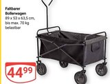 Faltbarer Bollerwagen Angebote bei GLOBUS Amberg für 44,99 €