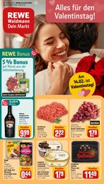 REWE Prospekt für Stuttgart mit 32 Seiten REWE Prospekt "Dein Markt" für Stuttgart, 32 Seiten, 10.02.2025 - 15.02.2025