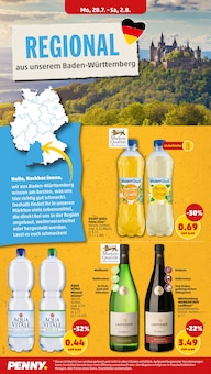 Mineralwasser im aktuellen Penny Prospekt (Stuttgart) Mineralwasser im Penny Prospekt "Wer günstig will, muss Penny." mit 38 Seiten (Stuttgart)
