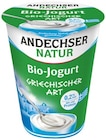 Bio Jogurt Mango-Vanille oder Bio Jogurt Griech. Art Angebote von Andechser Natur bei REWE Sindelfingen für 1,29 €