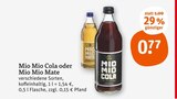 Cola oder Mate Angebote von Mio Mio bei tegut Rödermark für 0,77 €