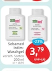 Intim-Waschlotion oder Intim-Waschgel von Sebamed für 3,79 € bei budni im Angebot Intim-Waschlotion oder Intim-Waschgel von Sebamed im aktuellen budni Prospekt