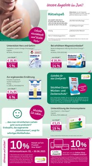 Milch im aktuellen mea - meine apotheke Prospekt (Braunschweig) Milch im mea - meine apotheke Prospekt "Unsere Juni-Angebote" mit 4 Seiten (Braunschweig)