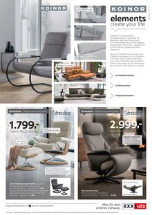 Relaxsessel im aktuellen XXXLutz Prospekt (Augsburg) Relaxsessel im XXXLutz Prospekt "First-Class-Wohnen zum Last-Minute-Preis" mit 24 Seiten (Augsburg)