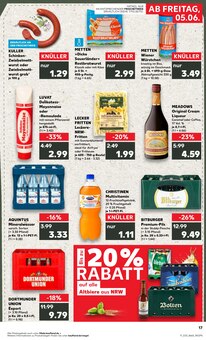 Bitburger im Kaufland Prospekt "Hier bin ich richtig" mit 62 Seiten (Meerbusch)