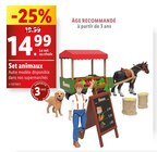 Set animaux en promo chez Lidl Châtellerault à 14,99 €