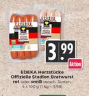 Aktuelles Offizielle Stadion Bratwurst rot Angebot bei Hieber in Freiburg (Breisgau) ab 3,99 €