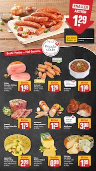 Hackfleisch im aktuellen REWE Prospekt (München) Hackfleisch im REWE Prospekt "Dein Markt" mit 30 Seiten (München)