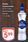 Wodka Angebote von Gorbatschow bei GLOBUS Hofheim für 5,99 €