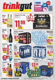 Trinkgut Prospekt für Kamp-Lintfort mit 6 Seiten Trinkgut Prospekt für Kamp-Lintfort: "Aktuelle Angebote", 6 Seiten, 14.07.2025 - 19.07.2025