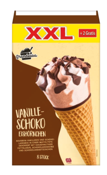 XXL Eishörnchen bei ALDI SÜD in Aachen XXL Eishörnchen im Angebot bei ALDI SÜD Aachen für 1,39 €