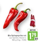 EDEKA - Bio Spitzpaprika rot Angebot im Prospekt Bio Spitzpaprika rot bei EDEKA im Prospekt "" für 1,79 €