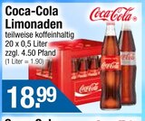 Aktuelle Cola Angebote bei Getränke City in München Aktuelles Limonaden Angebot bei Getränke City in München ab 18,99 €