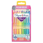 Pochette de 16 Stylos feutres Paper Mate Flair Océan Pointe moyenne 07 mm - Papermate en promo chez Fnac Pochette de 16 Stylos feutres Paper Mate Flair Océan Pointe moyenne 07 mm - Papermate dans le catalogue Fnac