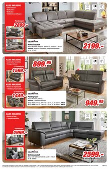 Sofa im Möbel AS Prospekt "Konsequent preiswert? Lässt sich einrichten!" mit 16 Seiten (Heidelberg)