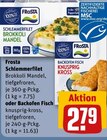 Schlemmerfilet oder Backofen Fisch Angebote von Frosta bei REWE Bayreuth für 2,79 €