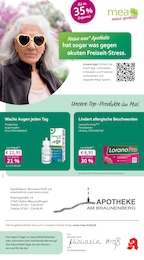 mea - meine apotheke Prospekt für Aalen: "Unsere Mai-Angebote", 4 Seiten, 01.05.2026 - 31.05.2026