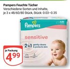 Aktuelles Feuchte Tücher Angebot bei GLOBUS in Jena ab 4,99 €