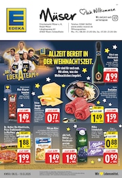 EDEKA Prospekt für Duisburg: "Aktuelle Angebote", 30 Seiten, 08.12.2025 - 13.12.2025