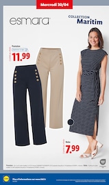 Robe Femme Angebote im Prospekt "Le vrai prix des bonnes choses" von Lidl Robe Femme Angebote im Prospekt "Le vrai prix des bonnes choses" von Lidl auf Seite 10