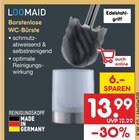 Borstenlose WC-Bürste im Angebot bei Netto Marken-Discount in Pirna Borstenlose WC-Bürste Angebote von LOOMAID bei Netto Marken-Discount Pirna für 13,99 €