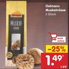 Muskatnüsse Angebote von Ostmann bei Netto Marken-Discount Neu-Ulm für 1,49 €