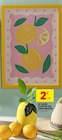 Le vase citron en céramique en promo chez Stokomani Le vase citron en céramique dans le catalogue Stokomani