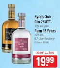 Kyle’s Club Gin 23 ATT. oder Rum 12 Years Angebote bei famila Nordost Elmshorn für 19,99 €