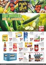 Aktueller nah und gut Prospekt mit Saft, "Wir lieben Lebensmittel!", Seite 1