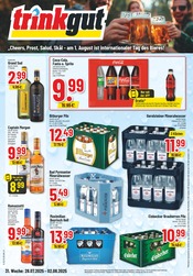 Cola im Trinkgut Prospekt in Rinteln Aktueller Trinkgut Prospekt mit Cola, "Aktuelle Angebote", Seite 1