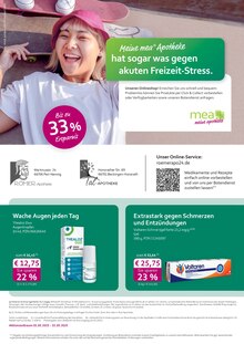 Aktueller mea - meine apotheke Prospekt für Perl und Ungebung, Seiten zum blättern mea - meine apotheke Prospekt Unsere Mai-Angebote mit Seiten in Perl und Umgebung