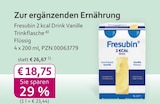 2 kcal Drink Vanille Angebote von Fresubin bei mea - meine apotheke Germering für 18,75 €