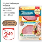Premium Lachsschinken im Angebot bei GLOBUS in Gotha Premium Lachsschinken Angebote von Radeberger bei GLOBUS Gotha für 2,49 €
